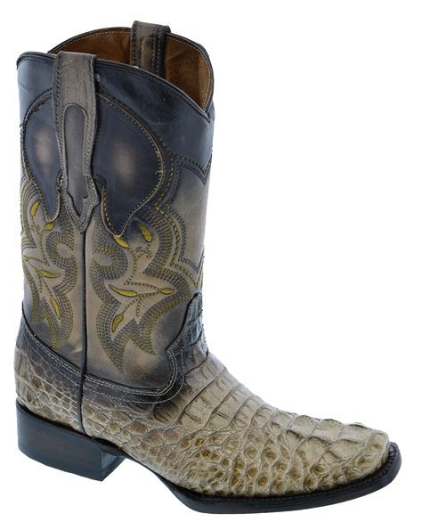 crocodile western boots.